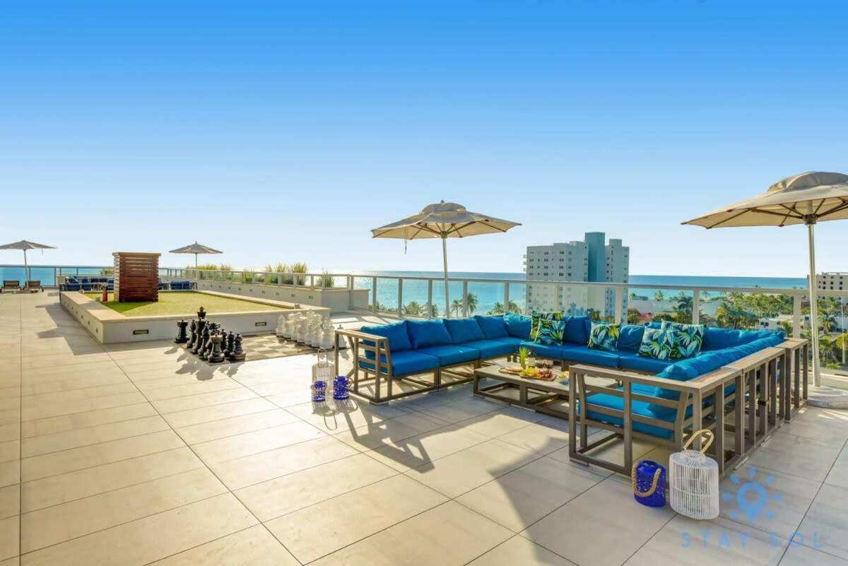 Apartment With Bay View Balcony - Pool - Up To 6 - Gym Hollywood Dış mekan fotoğraf