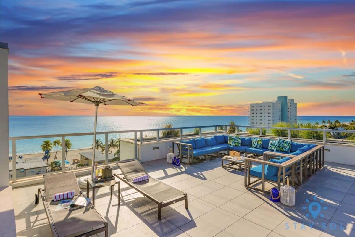 Apartment With Bay View Balcony - Pool - Up To 6 - Gym Hollywood Dış mekan fotoğraf