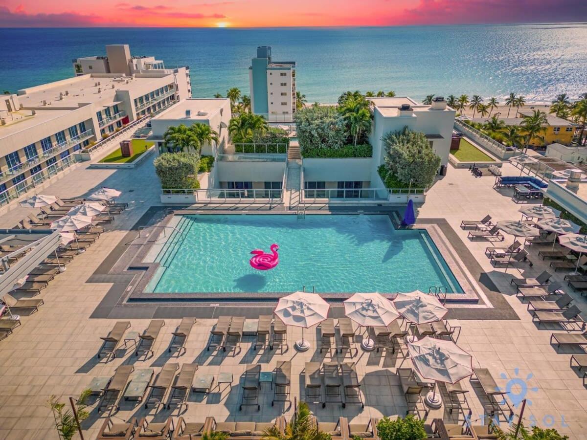 Apartment With Bay View Balcony - Pool - Up To 6 - Gym Hollywood Dış mekan fotoğraf