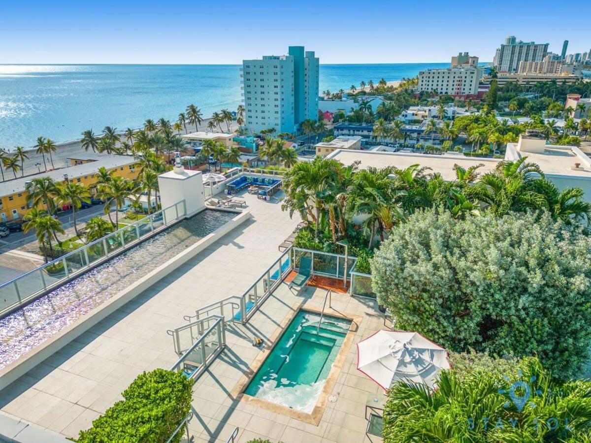 Apartment With Bay View Balcony - Pool - Up To 6 - Gym Hollywood Dış mekan fotoğraf