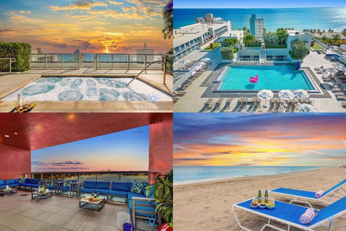 Apartment With Bay View Balcony - Pool - Up To 6 - Gym Hollywood Dış mekan fotoğraf